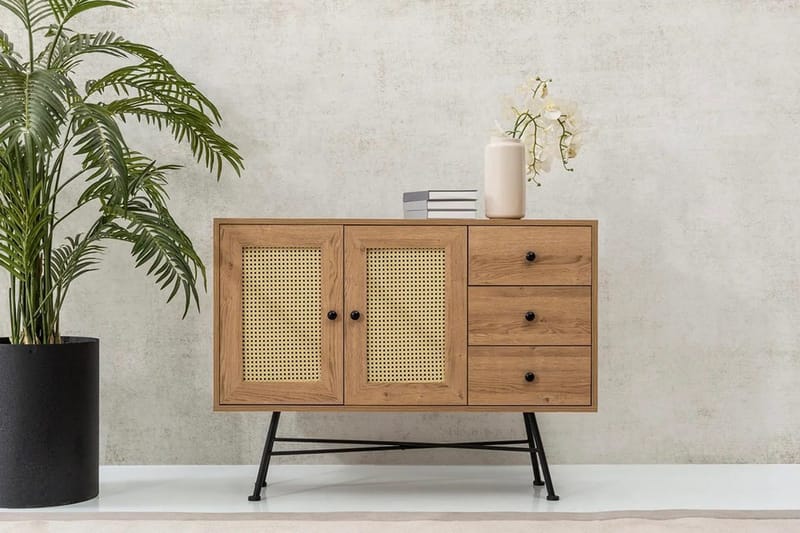 Makwana Konsollbord 120 cm - Naturell - Oppbevaring - Oppbevaringsmøbler - Sideboard & skjenker