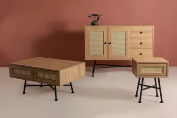 Makwana Konsollbord 120 cm - Naturell - Oppbevaring - Oppbevaringsmøbler - Sideboard & skjenker