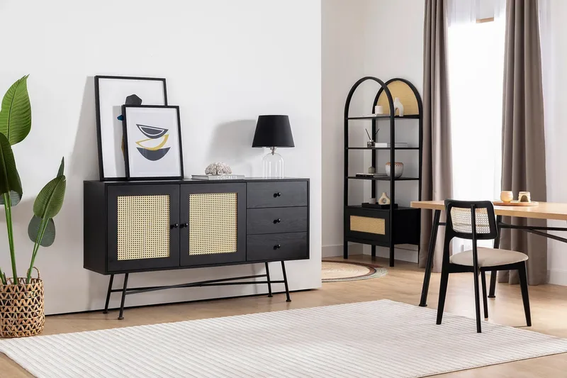 Makwana Konsollbord 160 cm - Svart - Oppbevaring - Oppbevaringsmøbler - Sideboard & skjenker