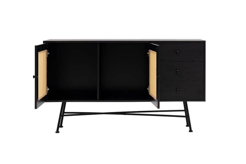 Makwana Konsollbord 160 cm - Svart - Oppbevaring - Oppbevaringsmøbler - Sideboard & skjenker