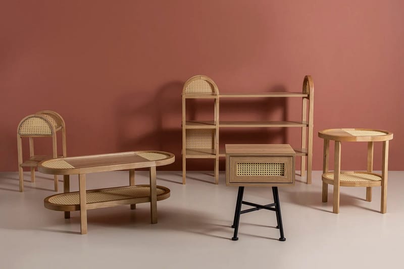 Makwana Skjenk 30 cm - Naturell - Møbler - Bord - Avlastningsbord - Brettbord og småbord