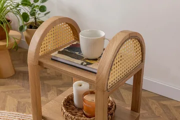 Makwana Skjenk 30 cm - Naturell - Møbler - Bord - Avlastningsbord - Brettbord og småbord