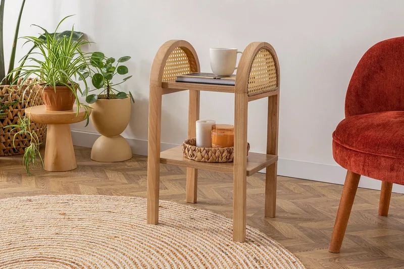 Makwana Skjenk 30 cm, Naturell