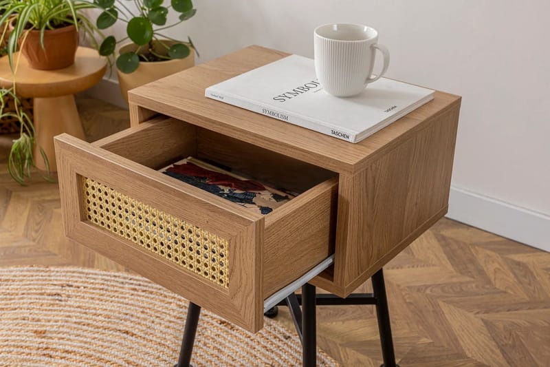 Makwana Skjenk 40 cm - Naturell - Møbler - Bord - Avlastningsbord - Sengebord & nattbord
