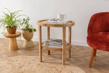 Makwana Skjenk 51 cm - Naturell - Møbler - Bord - Avlastningsbord - Brettbord og småbord