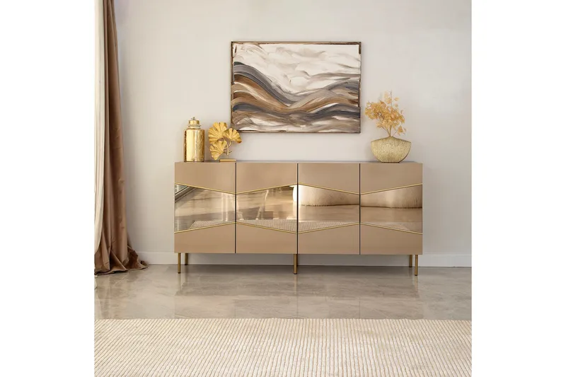 Mami Konsollbord 180 cm - Bronse - Oppbevaring - Oppbevaringsmøbler - Sideboard & skjenker
