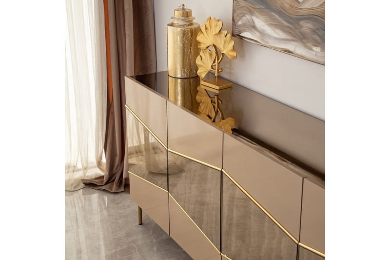 Mami Konsollbord 180 cm - Bronse - Oppbevaring - Oppbevaringsmøbler - Sideboard & skjenker