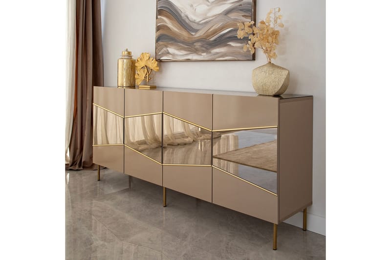 Mami Konsollbord 180 cm - Bronse - Oppbevaring - Oppbevaringsmøbler - Sideboard & skjenker