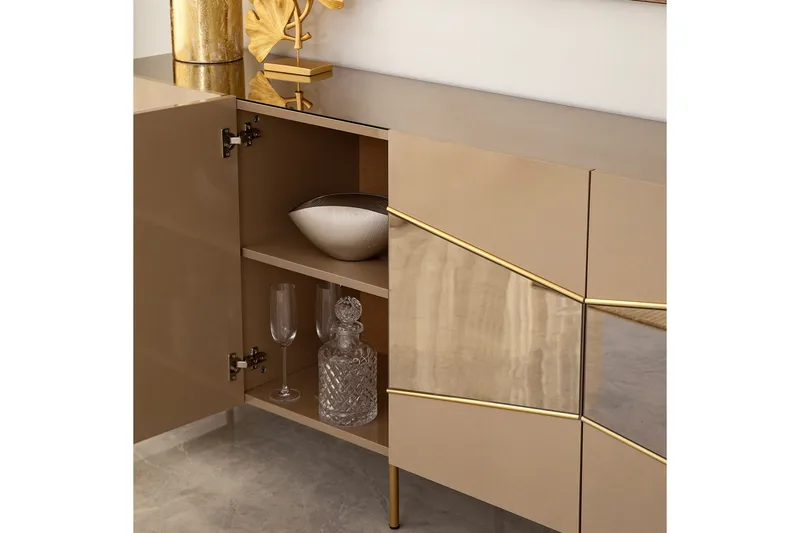 Mami Konsollbord 180 cm - Bronse - Oppbevaring - Oppbevaringsmøbler - Sideboard & skjenker