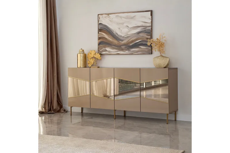 Mami Konsollbord 180 cm - Bronse - Oppbevaring - Oppbevaringsmøbler - Sideboard & skjenker
