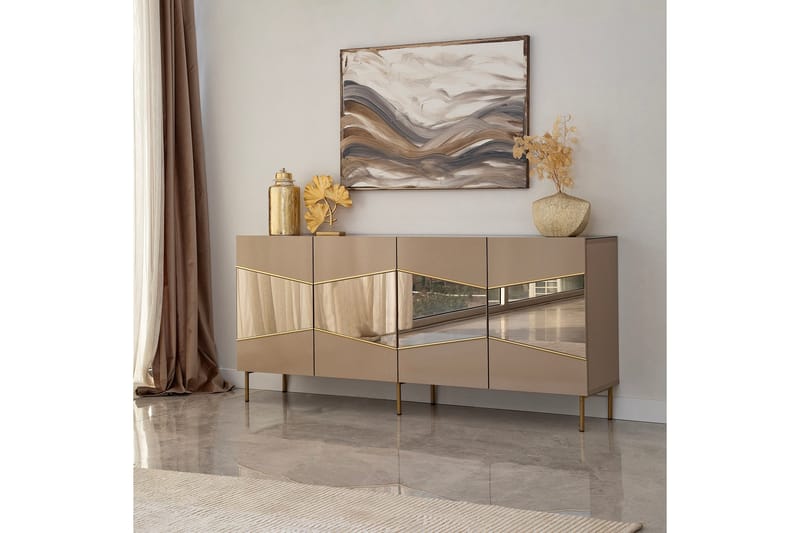Mami Konsollbord 180 cm - Bronse - Oppbevaring - Oppbevaringsmøbler - Sideboard & skjenker
