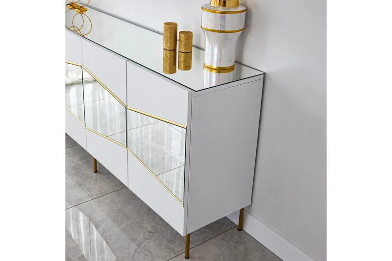 Mami Konsollbord 180 cm - Hvit - Oppbevaring - Oppbevaringsmøbler - Sideboard & skjenker