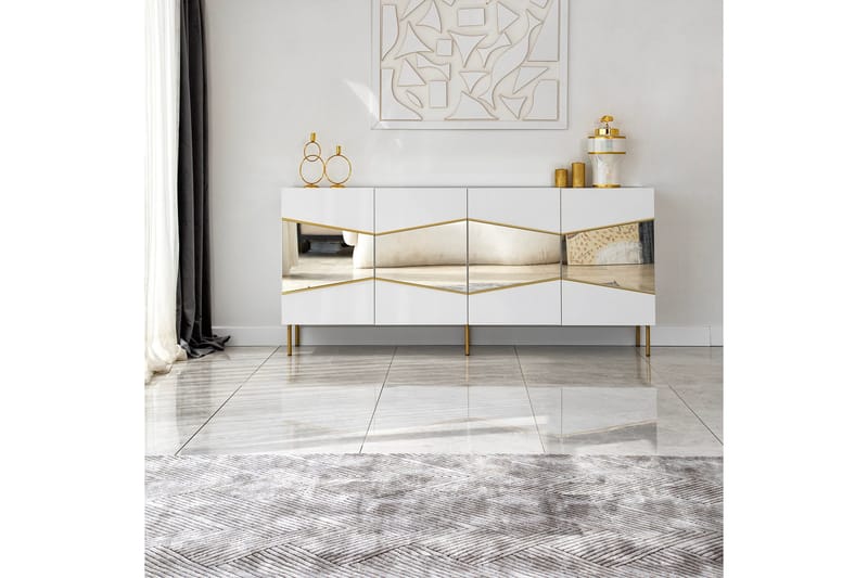 Mami Konsollbord 180 cm, Hvit