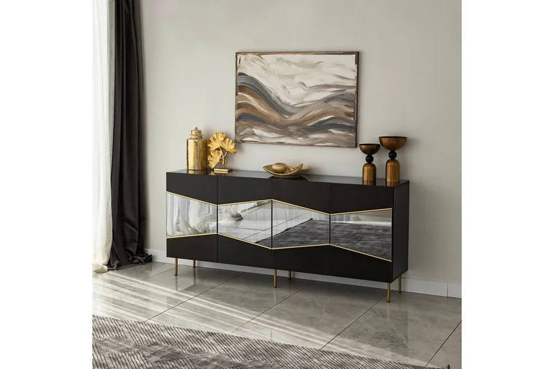 Mami Konsollbord 180 cm - Svart - Oppbevaring - Oppbevaringsmøbler - Sideboard & skjenker