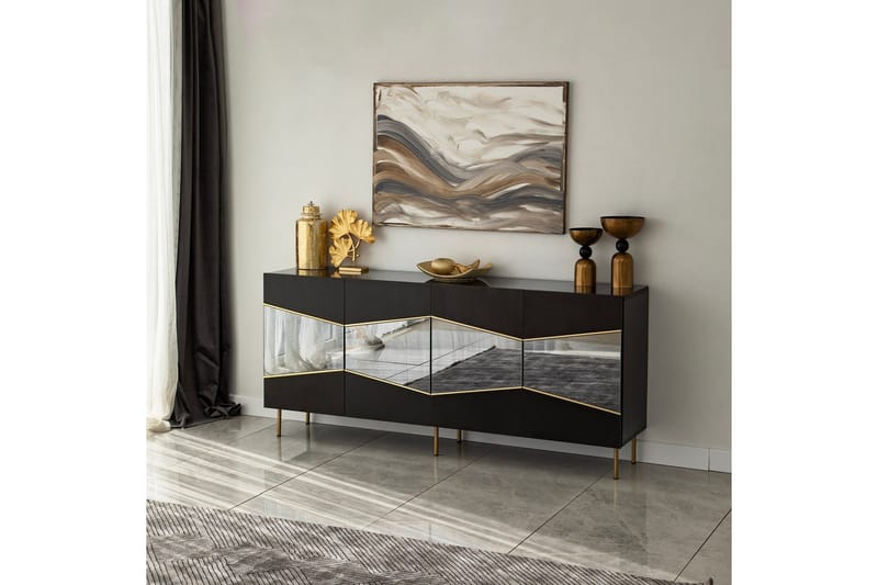 Mami Konsollbord 180 cm - Svart - Oppbevaring - Oppbevaringsmøbler - Sideboard & skjenker