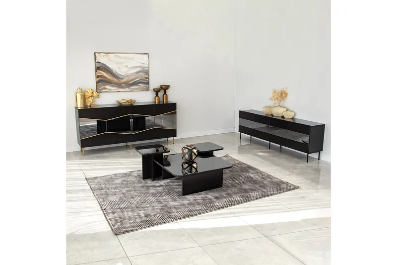 Mami Konsollbord 180 cm - Svart - Oppbevaring - Oppbevaringsmøbler - Sideboard & skjenker