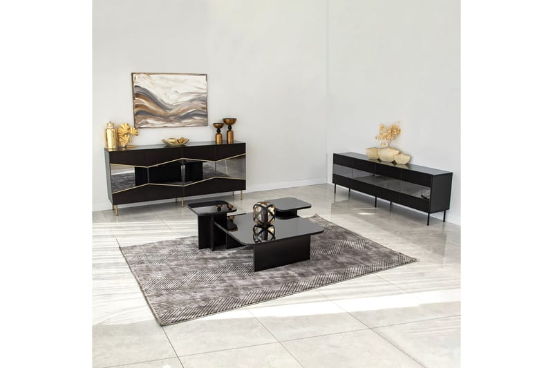 Mami Konsollbord 180 cm - Svart - Oppbevaring - Oppbevaringsmøbler - Sideboard & skjenker