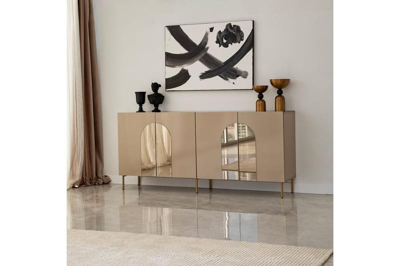 Mirrilnesh Konsollbord 180 cm - Bronse/Gull - Møbler - Bord - Avlastningsbord - Konsollbord