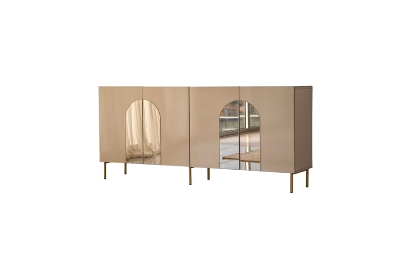 Mirrilnesh Konsollbord 180 cm - Bronse/Gull - Oppbevaring - Oppbevaringsmøbler - Sideboard & skjenker