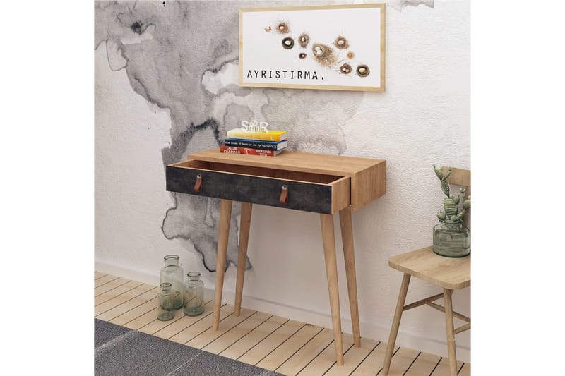 Mod Design Avlastningsbord Lærbeslag - Møbler - Bord - Avlastningsbord - Konsollbord