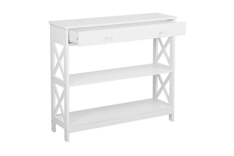 Montgomery Avlastningsbord 100 cm - Hvit - Møbler - Bord - Avlastningsbord - Konsollbord