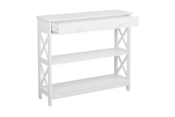 Montgomery Avlastningsbord 100 cm - Hvit - Møbler - Bord - Avlastningsbord - Konsollbord