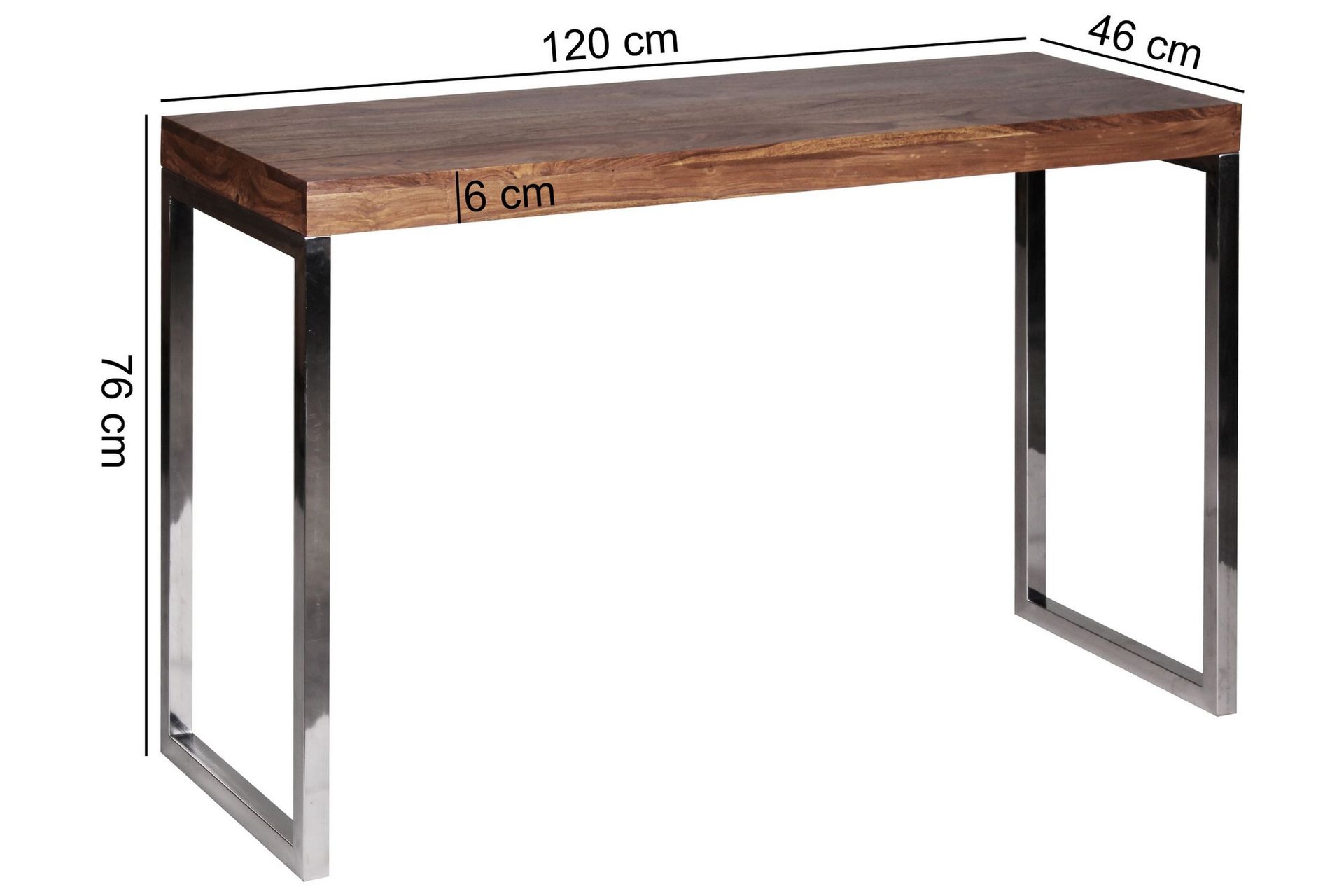 Moschetti Avlastningsbord 120 cm - Brun - Møbler - Bord - Avlastningsbord - Konsollbord