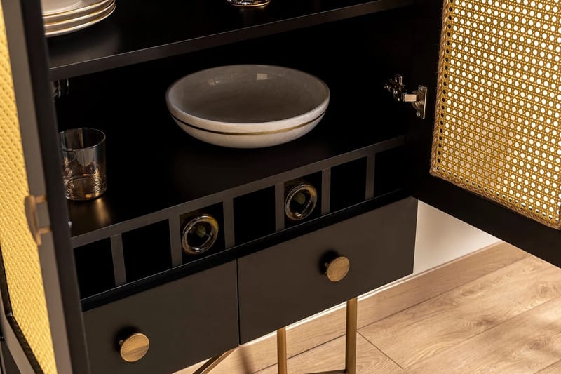 Munny Konsollbord 80 cm - Svart - Husholdning - Bar & vin - Barmøbler