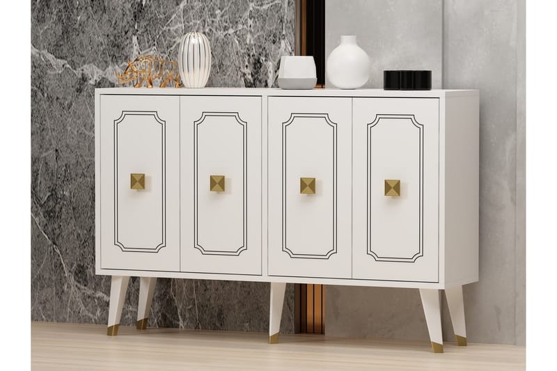 Myria Konsollbord 120 cm - Hvit - Oppbevaring - Oppbevaringsmøbler - Sideboard & skjenker