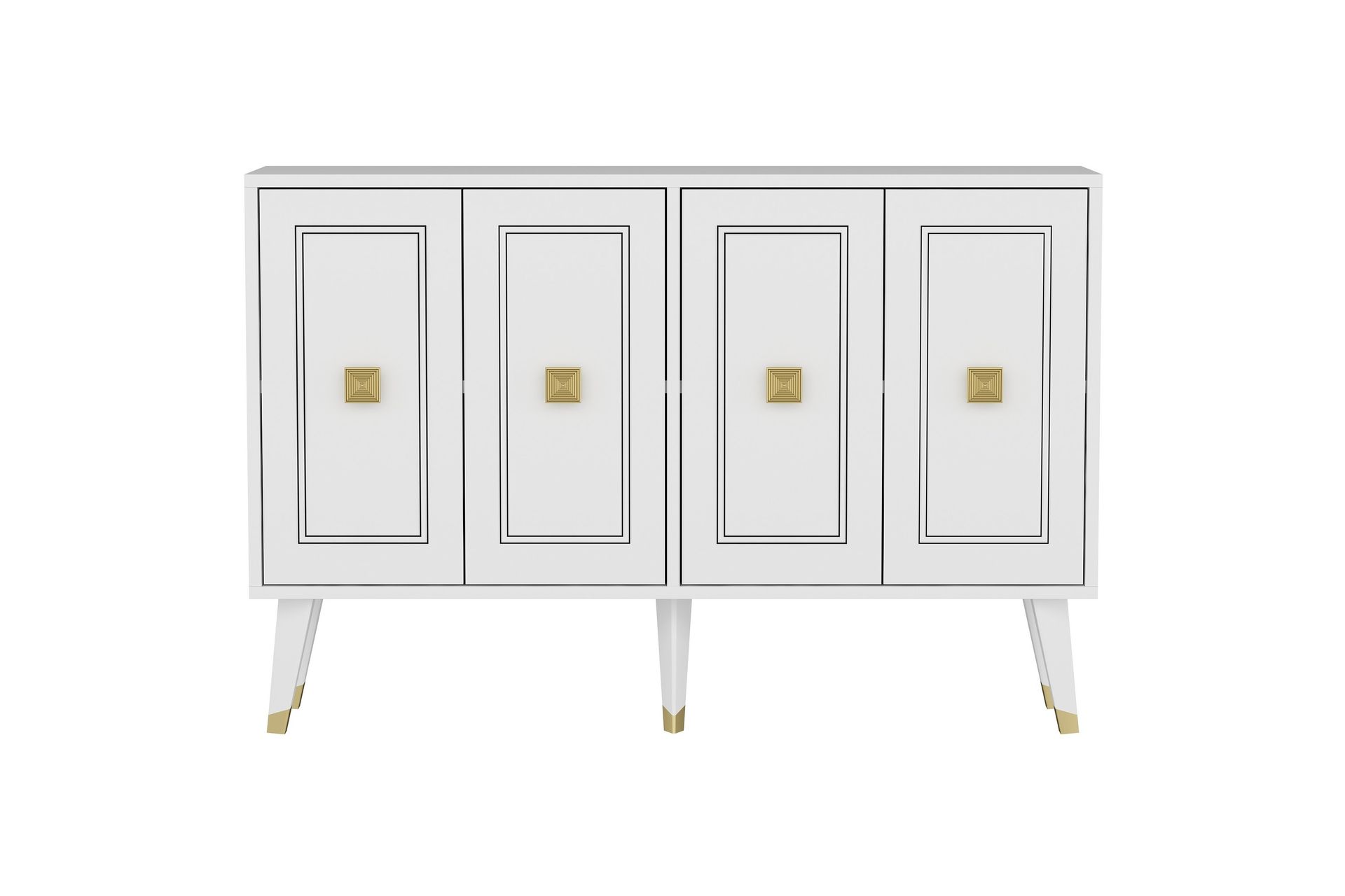 Nanda Konsollbord 120 cm - Hvit - Møbler - Bord - Avlastningsbord - Konsollbord