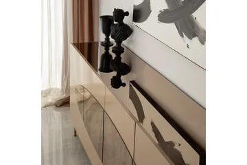 Narain Konsollbord 180 cm - Bronse/Gull - Oppbevaring - Oppbevaringsmøbler - Sideboard & skjenker