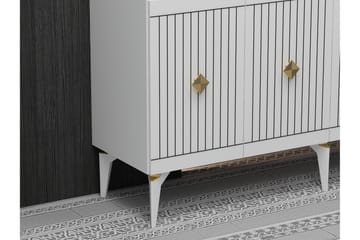 Naruyuki Konsollbord 150 cm - Gull/Hvit - Møbler - Bord - Avlastningsbord - Konsollbord