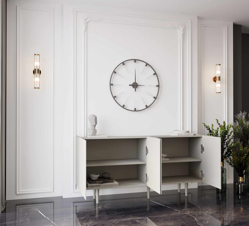 Konsollbord Nordure Capella (140 x 60 x 40 cm) Sandstein - Sandstein - Møbler - Bord - Avlastningsbord - Gangbord