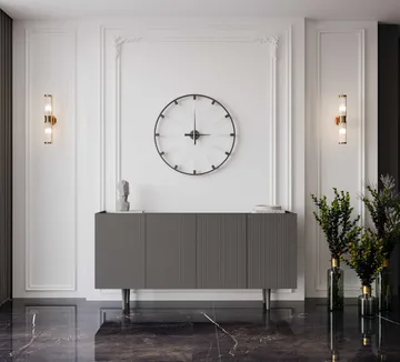 Konsollbord Nordure Capella (160 x 60 x 40 cm) Grå - Grå - Møbler - Bord - Avlastningsbord - Gangbord