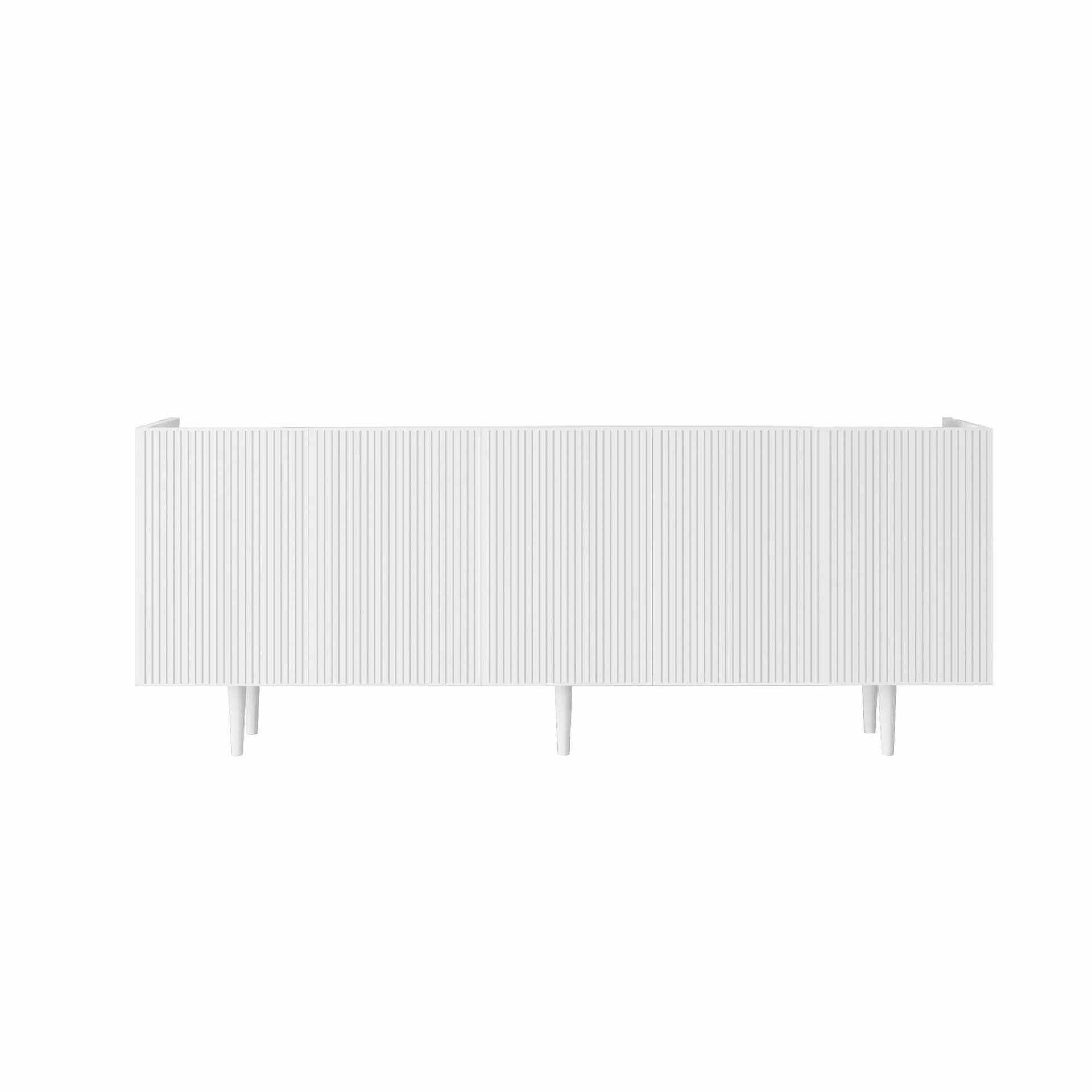 Konsollbord Nordure Capella (180 x 60 x 40 cm) Hvit - Hvit