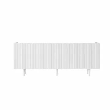 Konsollbord Nordure Capella (200 x 60 x 40 cm) Hvit - Hvit - Møbler - Bord - Avlastningsbord - Gangbord