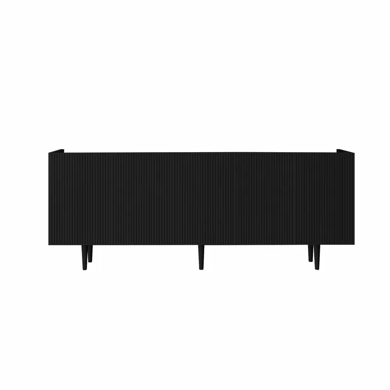 Konsollbord Nordure Capella (200 x 60 x 40 cm) Svart, Svart