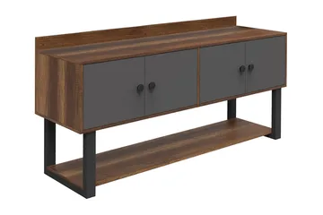 Numandro Avlastningsbord 180 cm - Teak / Antrasitt - Møbler - Bord - Avlastningsbord - Konsollbord