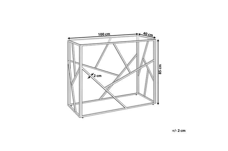 Orland Avlastningsbord 40 cm - Sølv - Møbler - Bord - Avlastningsbord - Konsollbord