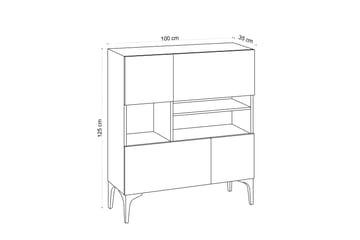 Palaio Sidebord 100 cm - Møbler - Bord - Avlastningsbord - Konsollbord