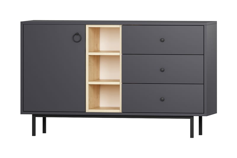 Papias Sidebord 130 cm - Antrasitt - Møbler - Bord - Avlastningsbord - Konsollbord