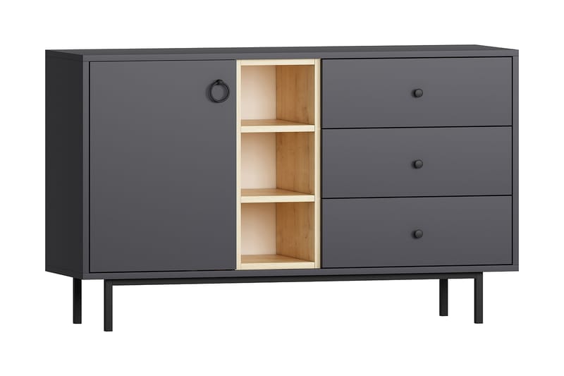 Papias Sidebord 130 cm - Antrasitt - Møbler - Bord - Avlastningsbord - Konsollbord