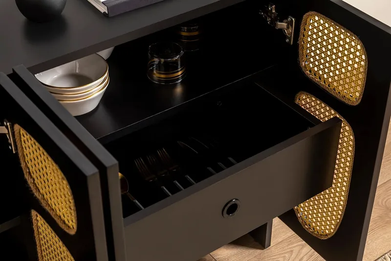 Paro Konsollbord 120 cm - Svart - Oppbevaring - Oppbevaringsmøbler - Sideboard & skjenker