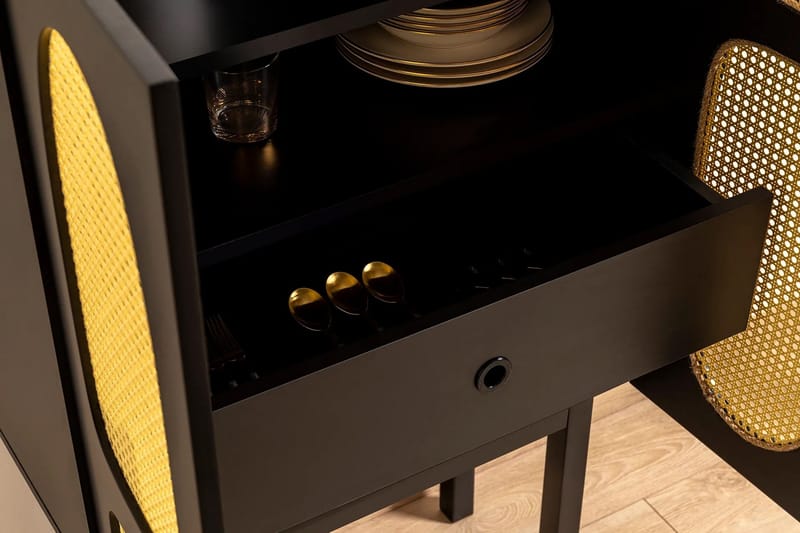 Paro Konsollbord 75 cm - Svart - Husholdning - Bar & vin - Barmøbler