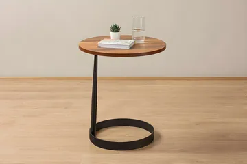 Paru Skjenk 50 cm - Valnøtt - Møbler - Bord - Avlastningsbord - Brettbord og småbord