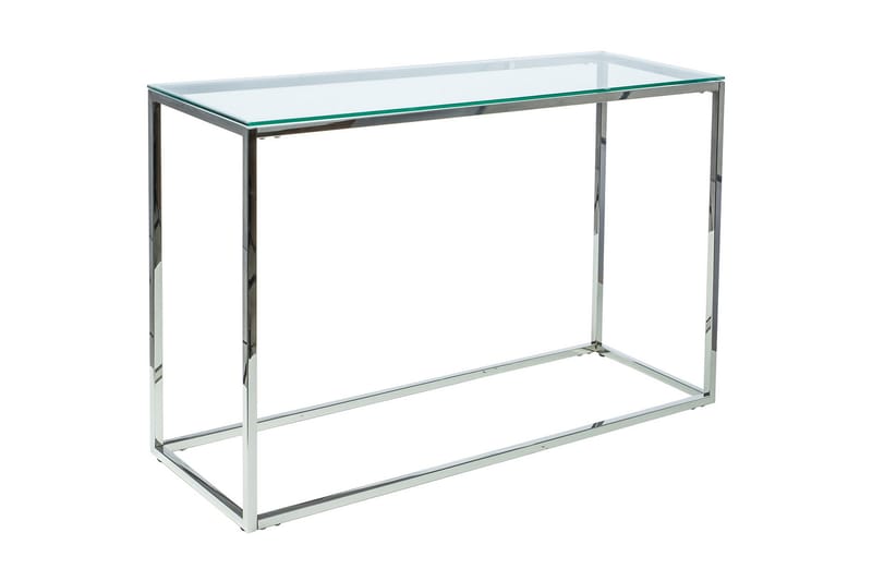 Ponmar Konsollbord 120 cm - Glass/Sølv - Gangbord - Konsollbord