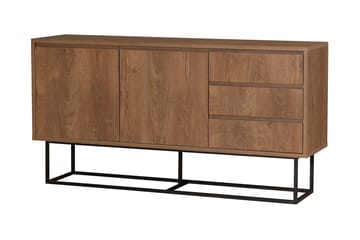 Pribeta Konsollbord 140 cm - Mørkebrun/Svart - Møbler - Bord - Avlastningsbord - Konsollbord