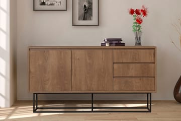 Pribeta Konsollbord 140 cm - Mørkebrun/Svart - Møbler - Bord - Avlastningsbord - Konsollbord
