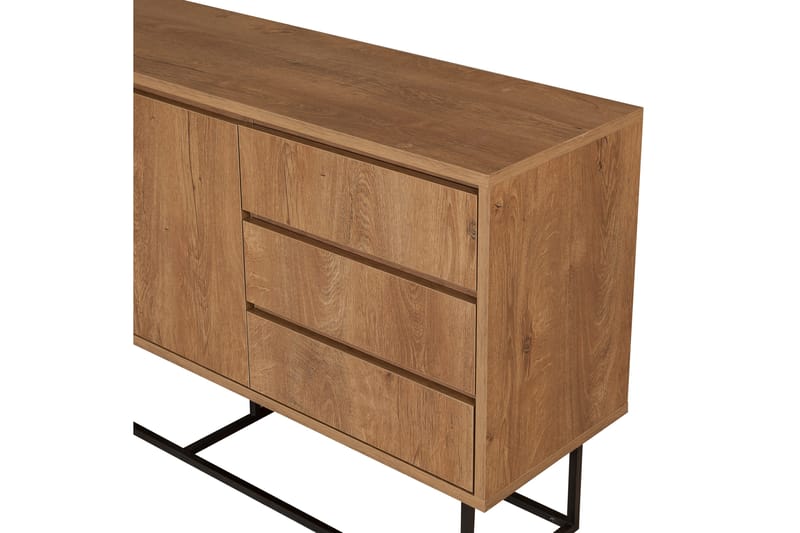 Pribeta Konsollbord 140 cm - Mørkebrun/Svart - Møbler - Bord - Avlastningsbord - Konsollbord