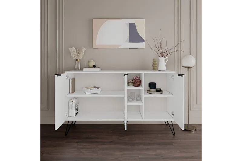 Rinorea Konsollbord 142x83 cm - Hvit - Møbler - Bord - Avlastningsbord - Konsollbord